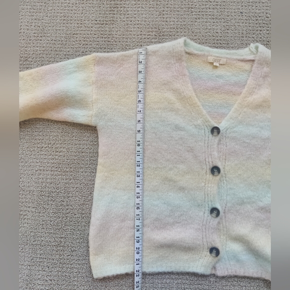 "Oddi" Pastel Rainbow Sweater - Size S/M - Picture 2 of 9